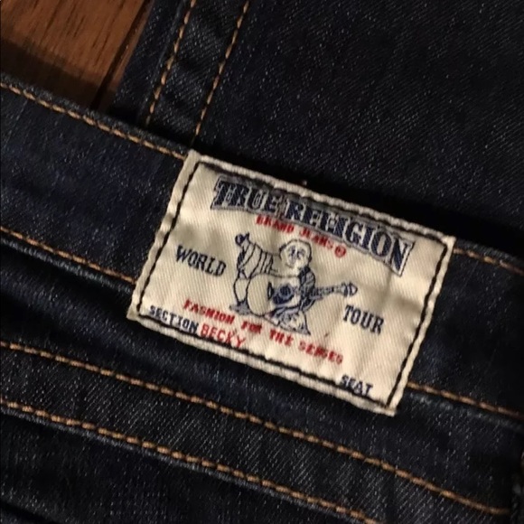 True Religion Becky Boot Jeans 28 Waist 27 Inseam - Picture 3 of 7